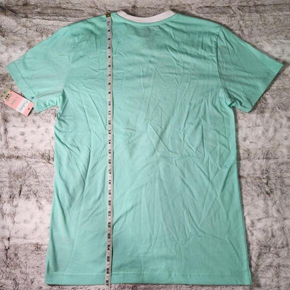 NWT Pusheen Box Mint green Ice Cream Fan Club Retro Style Tshirt Unizex Size XS - Picture 2 of 3
